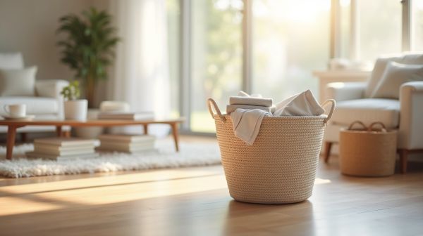 Bien choisir un panier pour organiser chaque pièce de la maison