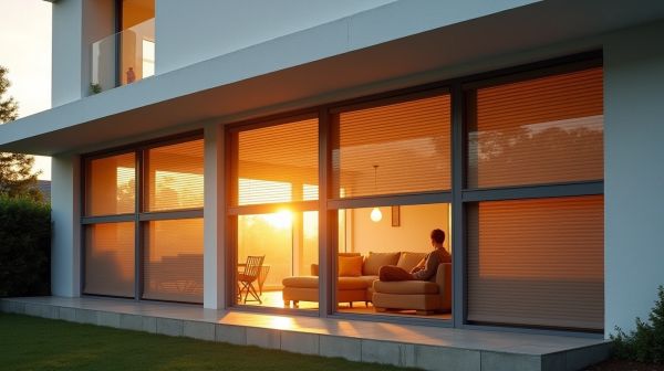 Latence des volets roulants solaires : surélévation de confort et économie d'énergie